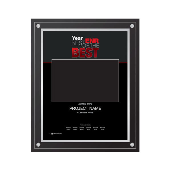 ENR Best of the Best Acrylic Wall Award