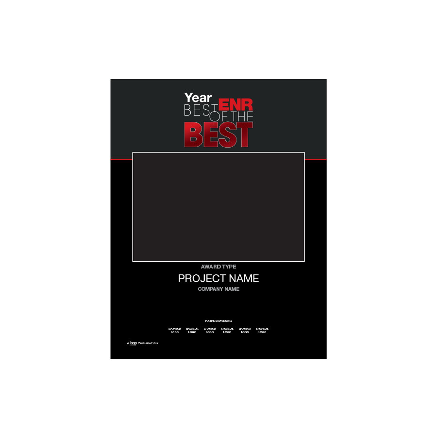ENR Best of the Best Print Certificate