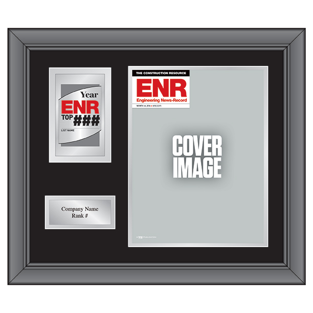 ENR National Top List Executive Framed Award