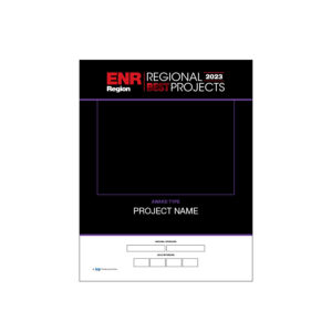 ENR Regional Best Projects Certificate