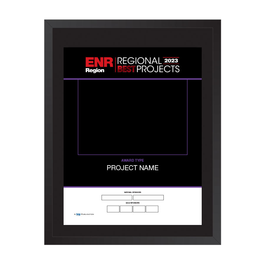 ENR Regional Best Projects Event Wall Award